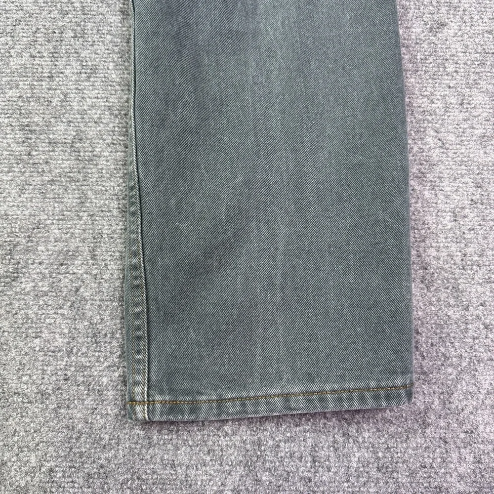 Arizona Mens Loose Fit Jeans 32x33 Green Baggy Straight Y2K Skater Vintage
